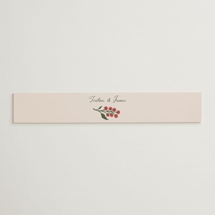 "Cherry Tomatoes" - Belly Bands in Tomato by Katharine Watson - Assembled with Invitation