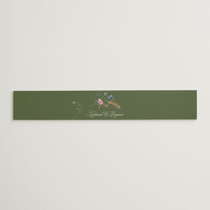 "whimsey floral" - Belly Bands in English Garden by Phrosné Barwood - Assembled with Invitation