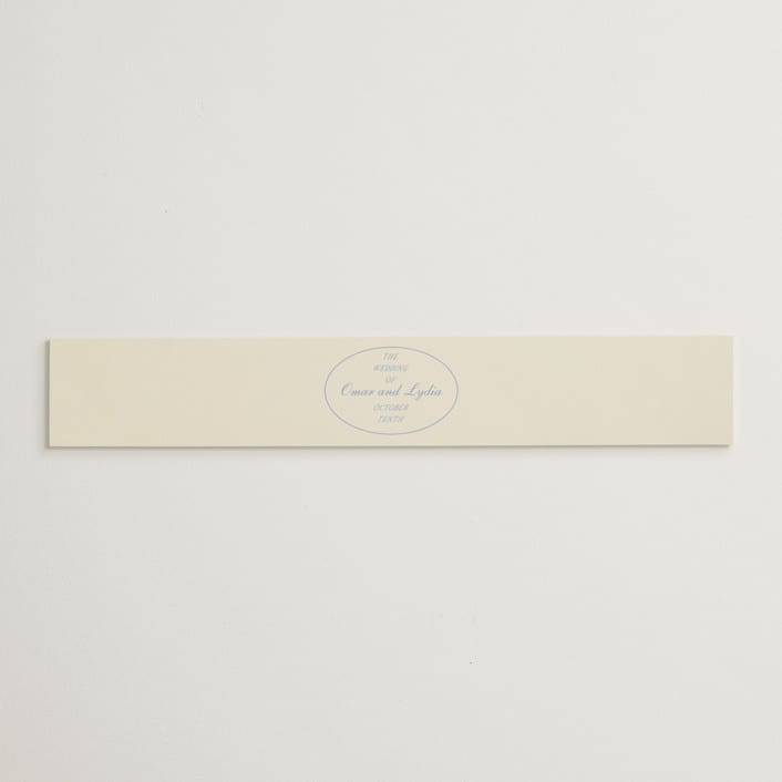 "Luxe" - Belly Bands in Ocean by Baumbirdy - Assembled with Invitation