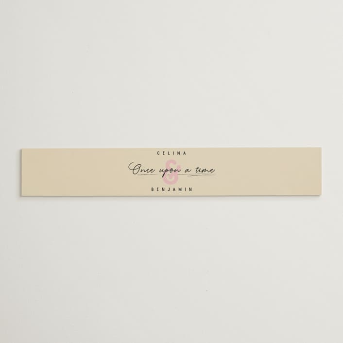 "Modern Fairy Tale" - Belly Bands in Linen by Helena Vitto - Assembled with Invitation