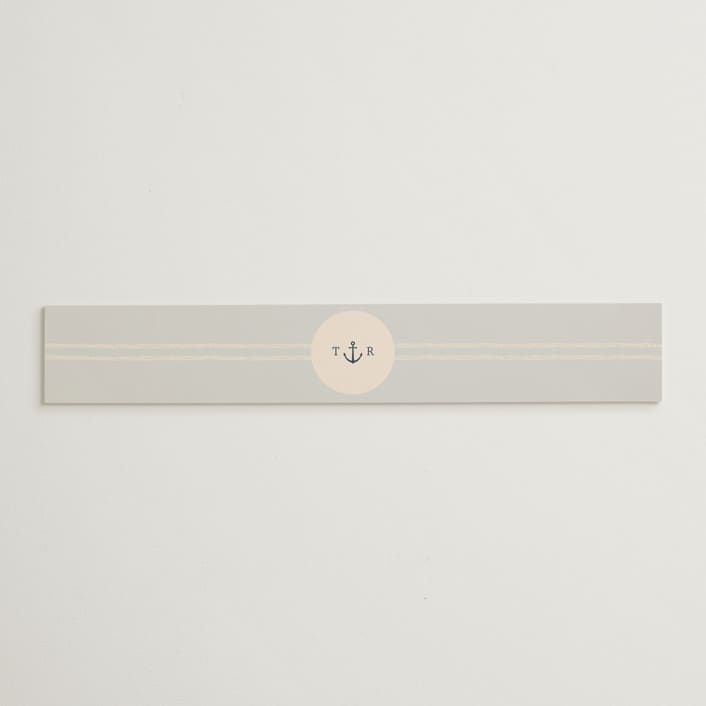 "nautical nuptials" - Belly Bands in Sea Breeze by Rebecca Durflinger - Assembled with Invitation