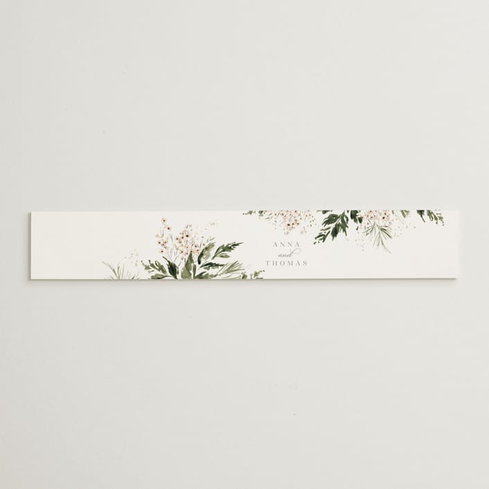 "Grace" - Belly Bands in Porcelain by Leah Bisch - Assembled with Invitation
