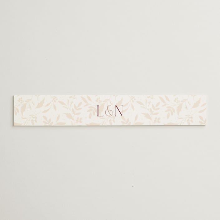 "Moment" - Belly Bands in Rose by Erin German - Assembled with Invitation