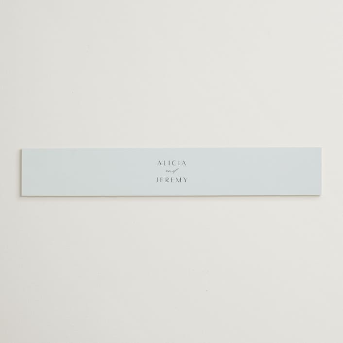 "Calm Water" - Belly Bands in Sky by Nicole Walsh - Assembled with Invitation