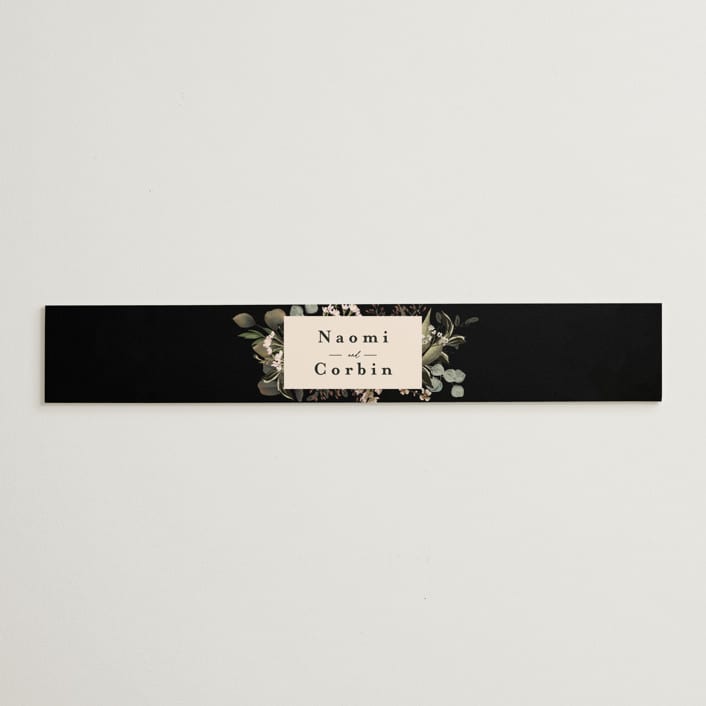 "Peonies & Sage" - Belly Bands in Fawn by Susan Moyal - Assembled with Invitation
