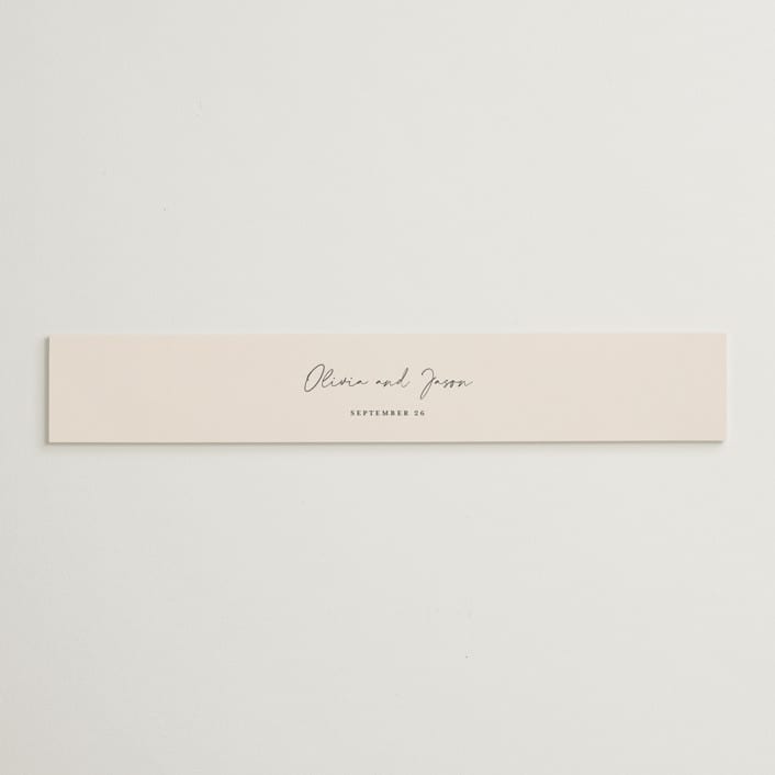 "Splendid" - Belly Bands in Ecru by Sandra Picco Design - Assembled with Invitation