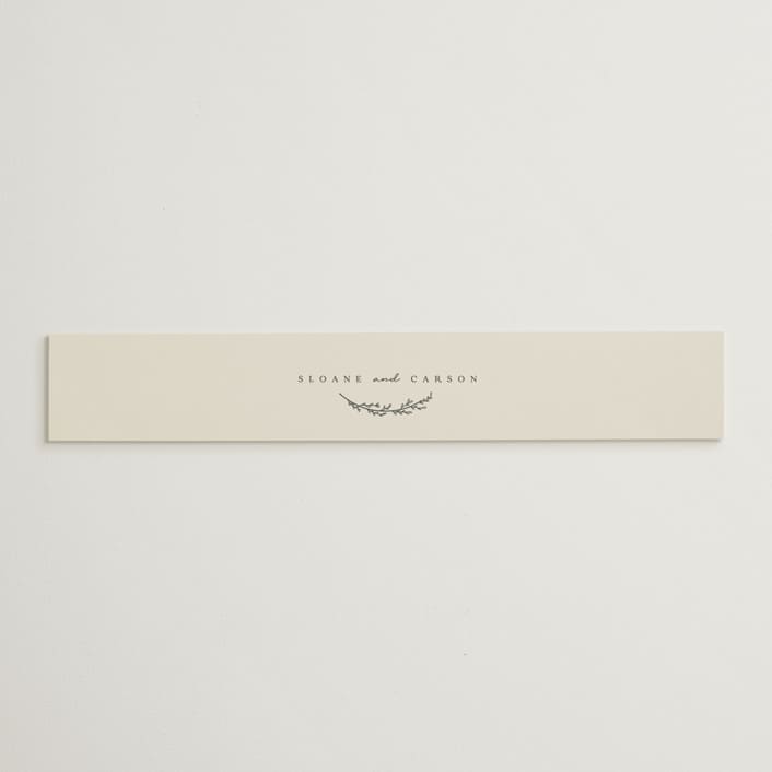 "Branched" - Belly Bands in Almond by Brianne Larsen - Assembled with Invitation