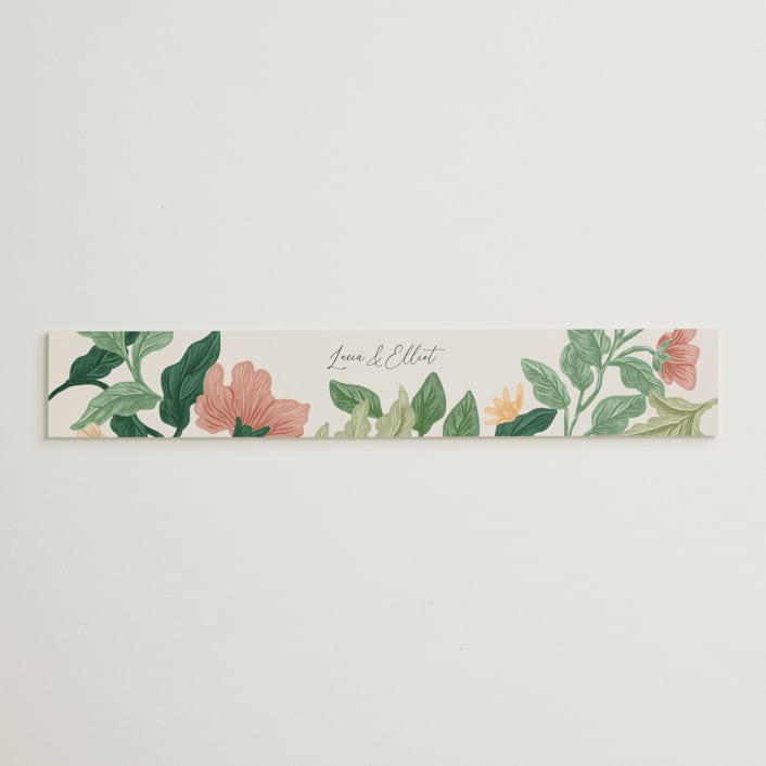 "Floral Garden" - Belly Bands in Garden by Elly - Assembled with Invitation