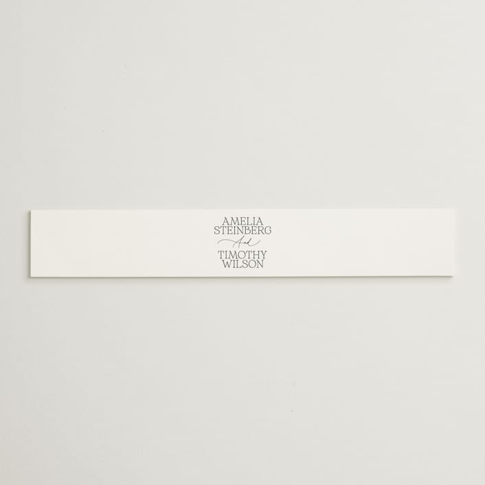 "Dashing" - Belly Bands in Pearl by Benita Crandall - Assembled with Invitation