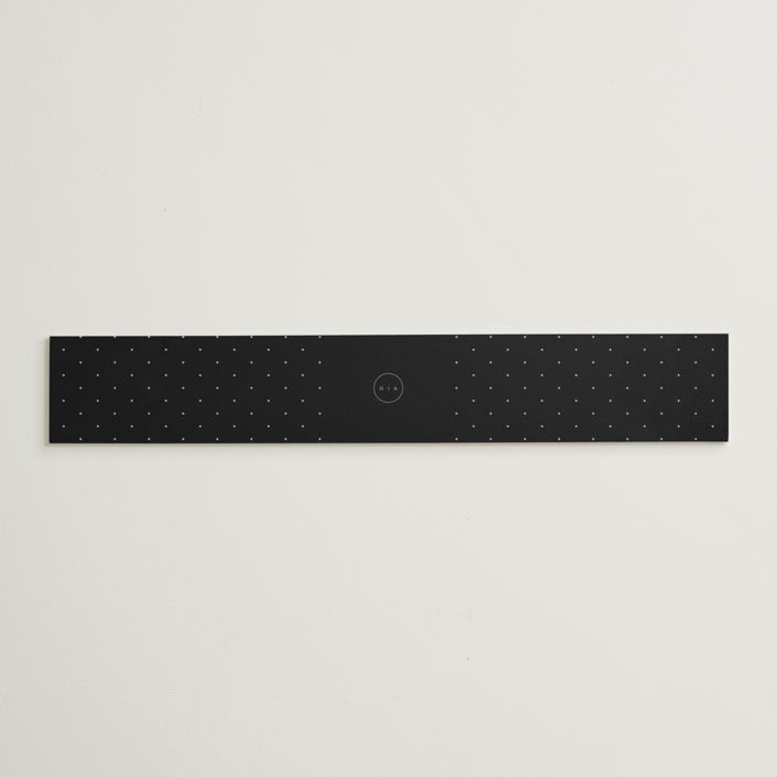 "refined" - Belly Bands in Black Tie by Laura Hamm - Assembled with Invitation