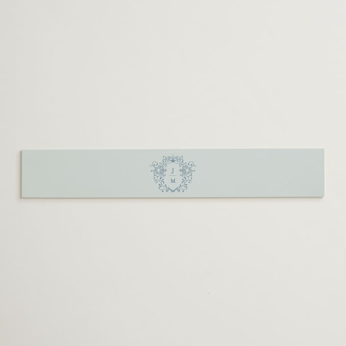 "Empire" - Belly Bands in Dusty Blue by Jennifer Postorino - Assembled with Invitation