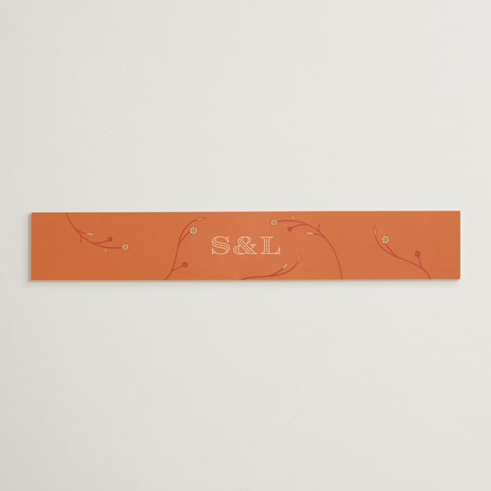 "Fall in Love" - Belly Bands in Autumn by Morgan Ramberg - Assembled with Invitation