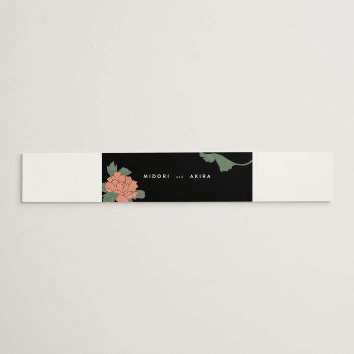 "Kota" - Belly Bands in Onyx by Nazia Hyder - Assembled with Invitation