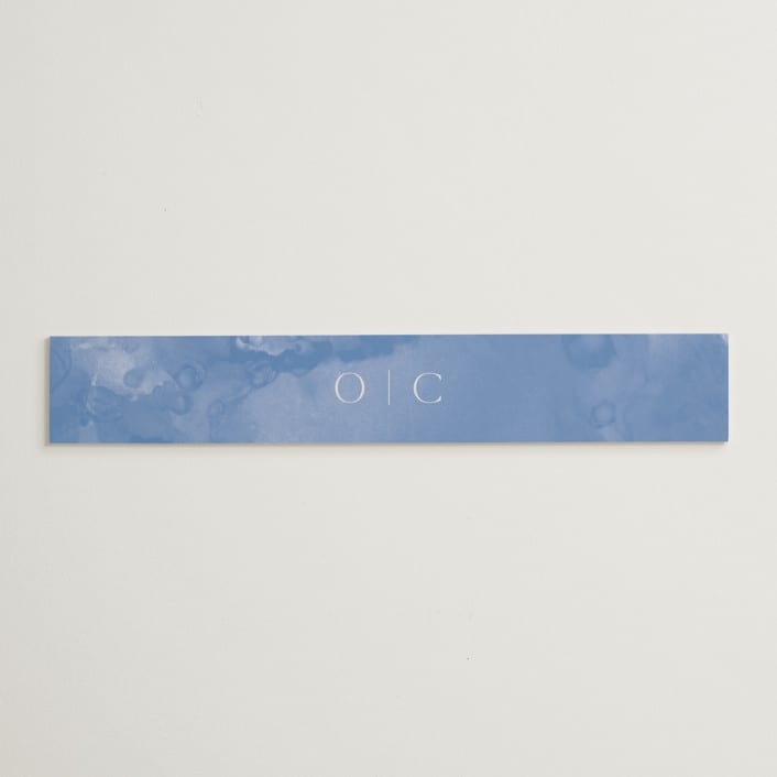 "Deconstruct" - Belly Bands in Coastal by Pixel and Hank - Assembled with Invitation