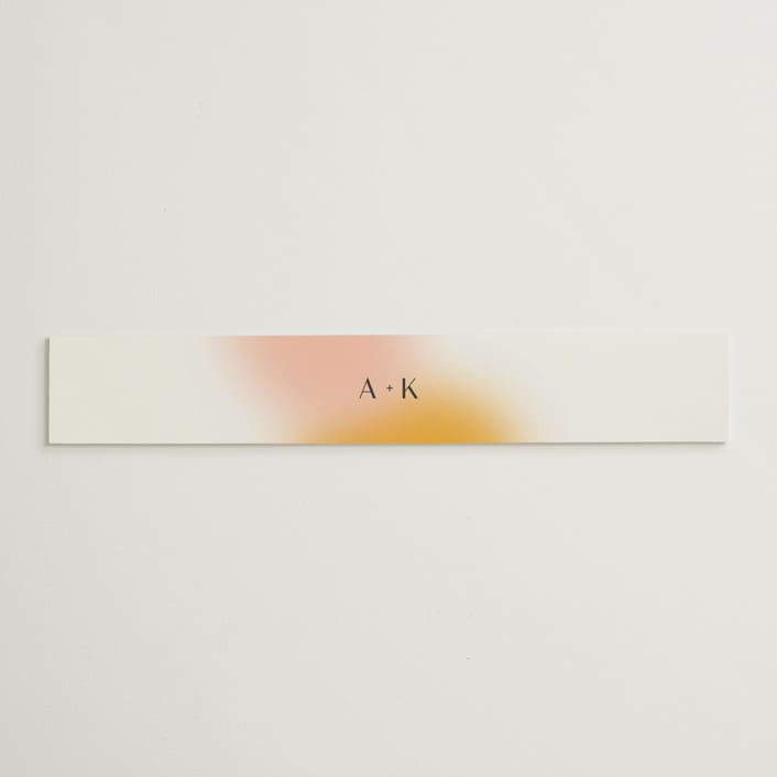 "Blend" - Belly Bands in Honeysuckle by Sarah Lenger - Assembled with Invitation