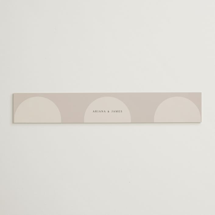 "the arch" - Belly Bands in Stone by Elly - Assembled with Invitation
