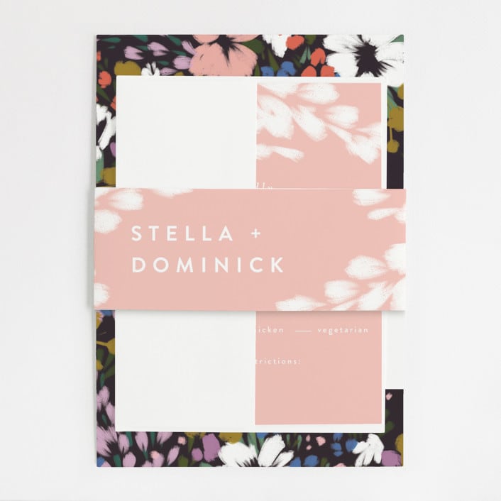 "spring dream" - Belly Bands in Onyx by Angela Marzuki - Assembled with Invitation