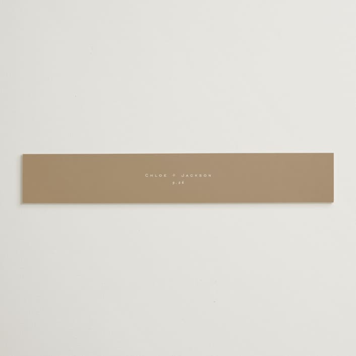 "Left Stack" - Belly Bands in Vanilla by Alethea and Ruth - Assembled with Invitation