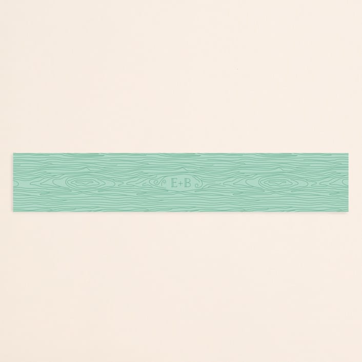 "Mountain View" - Belly Bands in Pine Green by Ariel Rutland - Assembled with Invitation