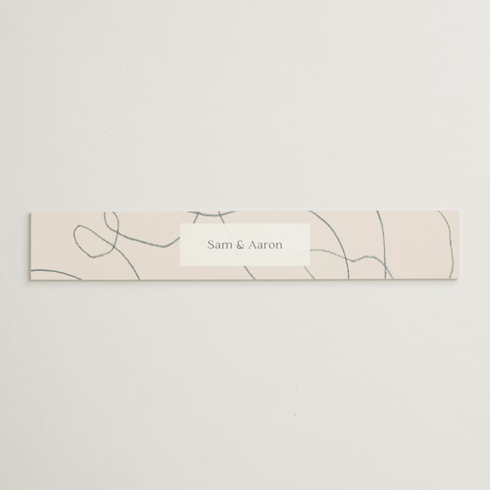 "Blue Jean Baby" - Belly Bands in Ocean by Chelsea Petaja - Assembled with Invitation
