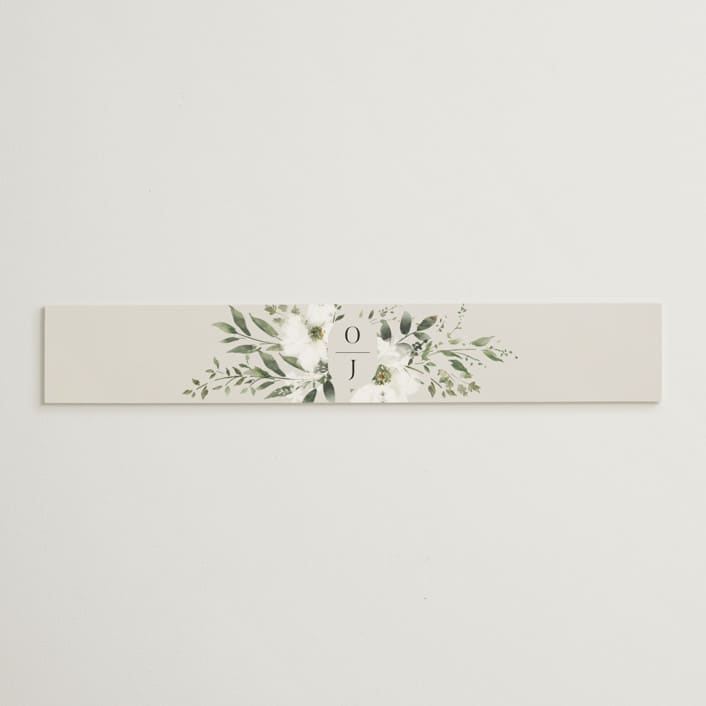 "Verde" - Belly Bands in Meadow by Petra Kern - Assembled with Invitation