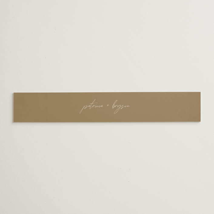 "Everlasting Love" - Belly Bands in Linen by Brandy Folse - Assembled with Invitation