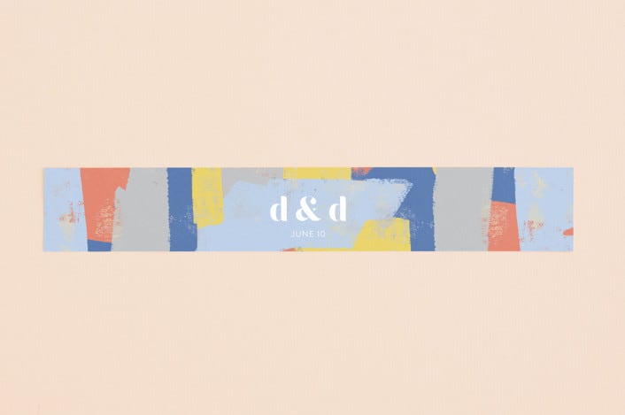 "Modern Muse" - Belly Bands in Bright by Rebecca Daublin - Assembled with Invitation