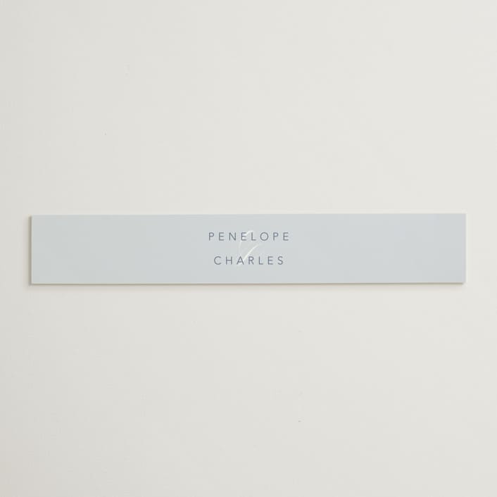 "Love Story" - Belly Bands in Indigo by Leah Bisch - Assembled with Invitation