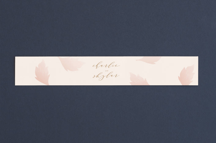 "Fantasy Floral Bride" - Belly Bands in Blush by Phrosné Barwood - Assembled with Invitation