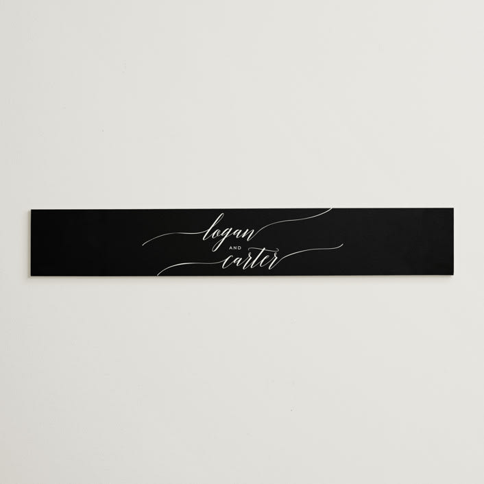 "Someone Like You" - Belly Bands in Tuxedo by Design Lotus - Assembled with Invitation
