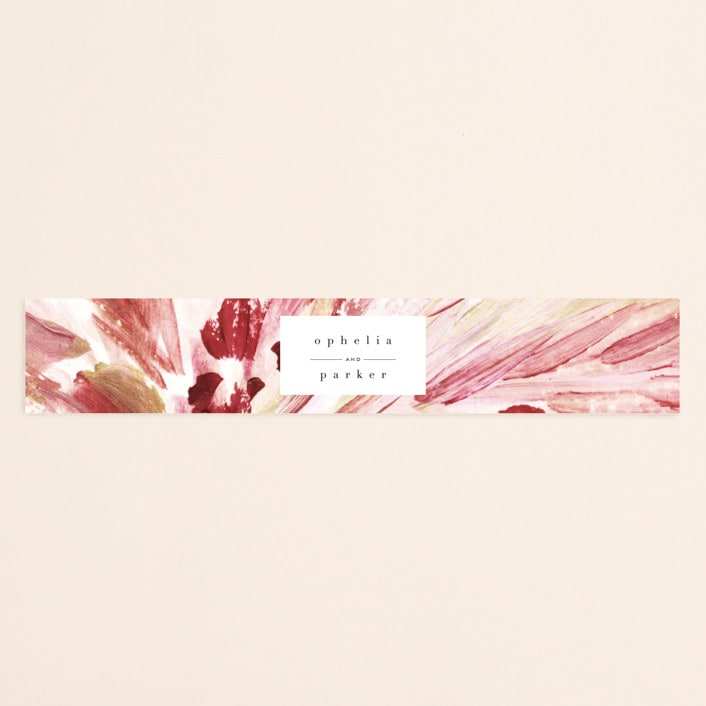 "pollen" - Belly Bands in Petal by Robin Ott - Assembled with Invitation