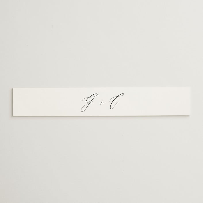 "Villa" - Belly Bands in Pearl by Chryssi Tsoupanarias - Assembled with Invitation