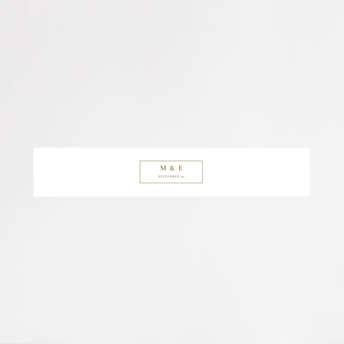"Edgewater" - Belly Bands in Sunset by Griffinbell Paper Co. - Assembled with Invitation