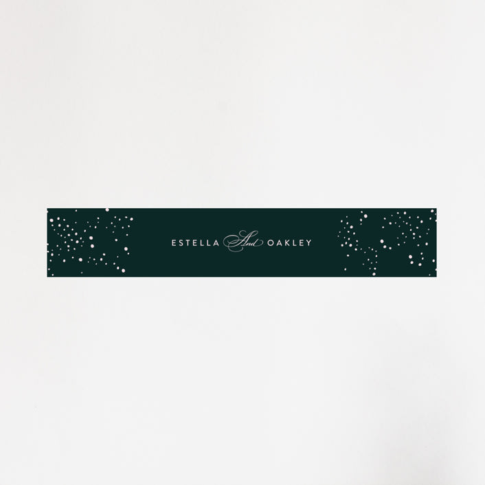 "Forest Foliage" - Belly Bands in Deep Forest by Eve Schultz - Assembled with Invitation