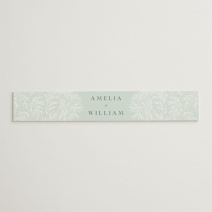 "Fairy Forest" - Belly Bands in Sage by Kristen Knechtel - Assembled with Invitation