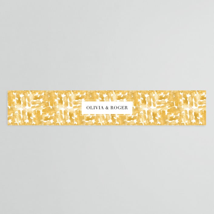"Daydream" - Belly Bands in Honey by Beth Schneider - Assembled with Invitation