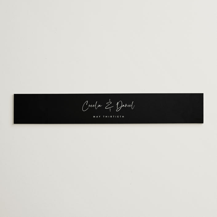 "In this together" - Belly Bands in Black Tie by Lea Delaveris - Assembled with Invitation