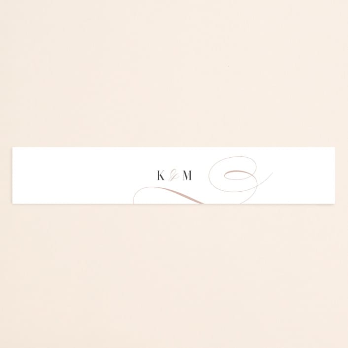 "Foundry" - Belly Bands in Rose Quartz by Kristie Kern - Assembled with Invitation
