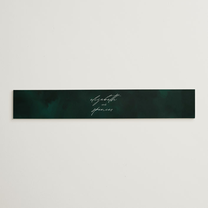 "emerald" - Belly Bands in Emerald by Andrea Cernin - Assembled with Invitation