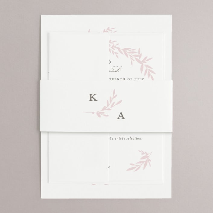 "Gathered" - Belly Bands in Blossom by Kimberly FitzSimons - Assembled with Invitation