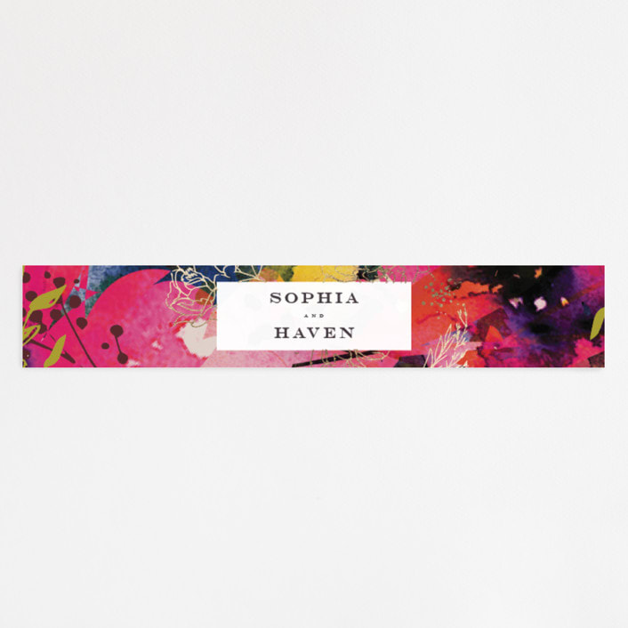 "Blooming Beauty" - Belly Bands in Tan by Lori Wemple - Assembled with Invitation