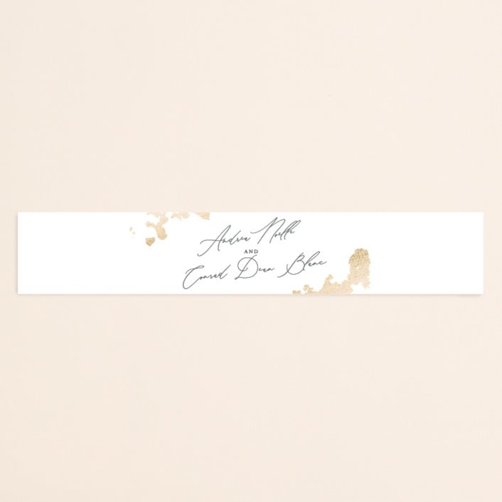 "far and away" - Belly Bands in Lily by Design Lotus - Assembled with Invitation