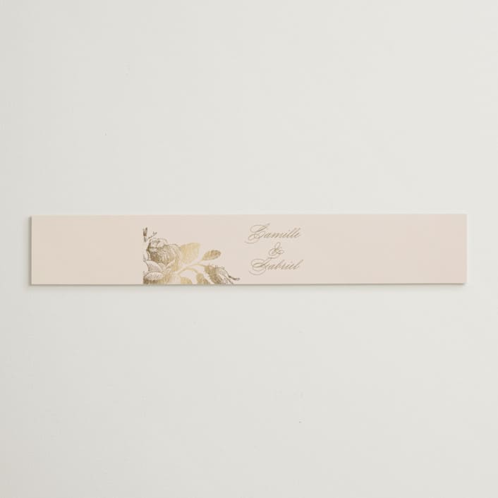 "Idyllic" - Belly Bands in Petal by Design Lotus - Assembled with Invitation