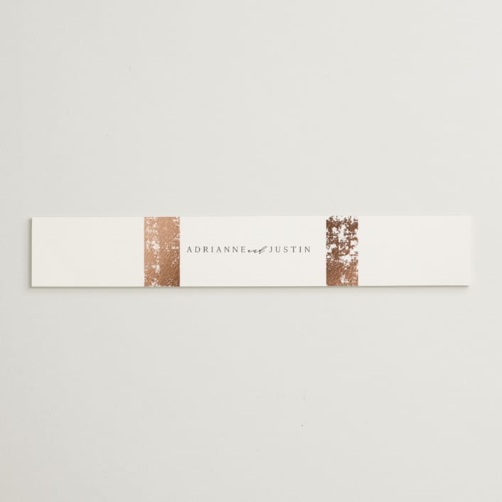 "Woodland Hills" - Belly Bands in Copper by Eric Clegg - Assembled with Invitation