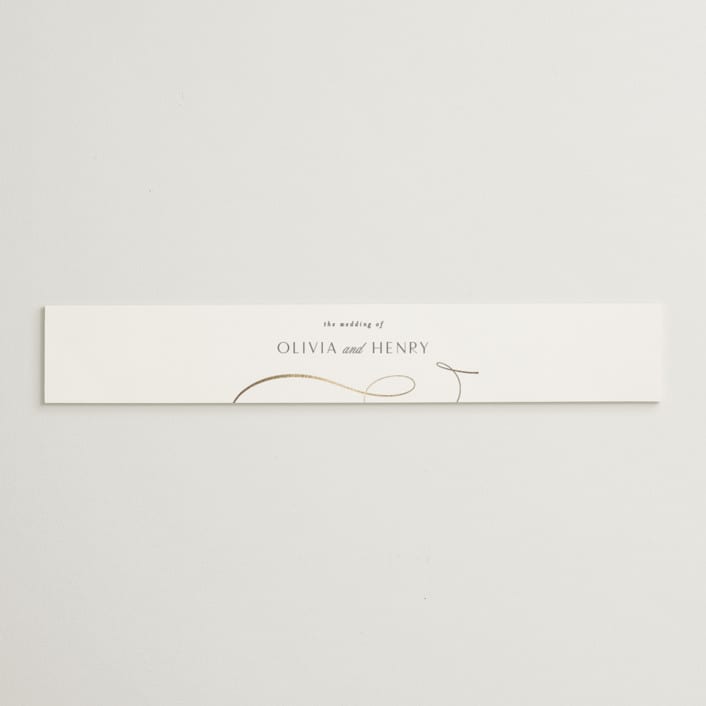 "Forever And" - Belly Bands in Snow by Jen Banks - Assembled with Invitation