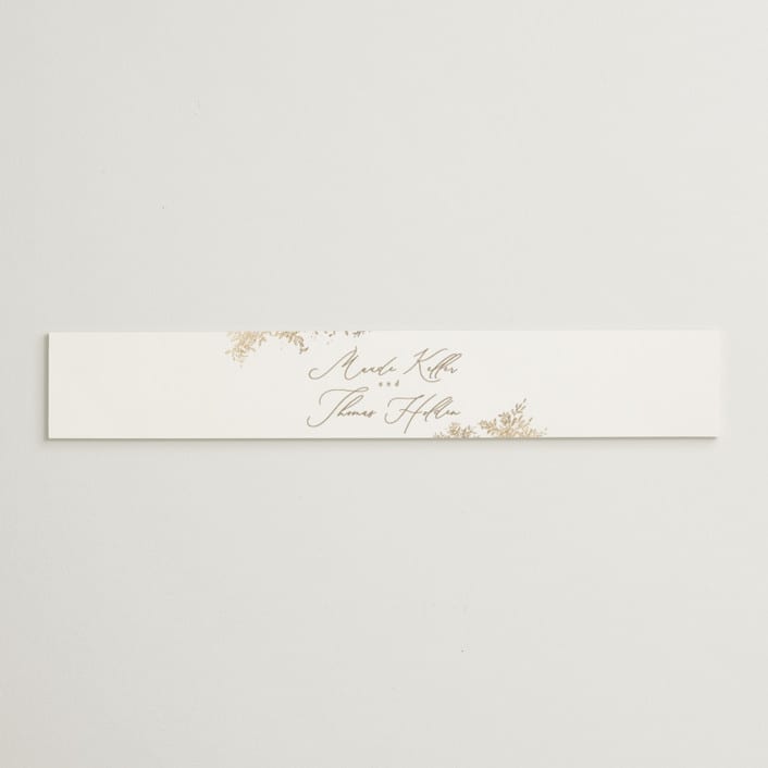 "Reflection" - Belly Bands in Porcelain by Leah Bisch - Assembled with Invitation