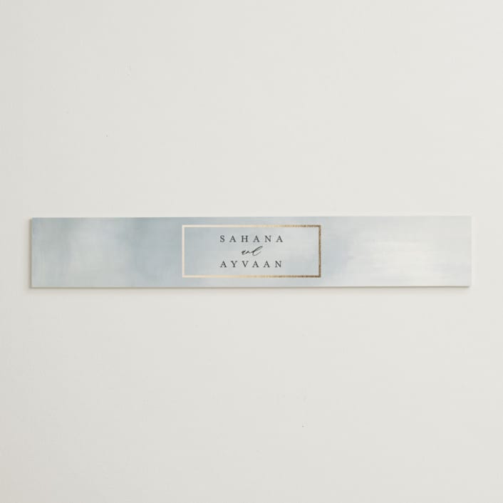 "Gilded Frame" - Belly Bands in Pearl by Nicole Walsh - Assembled with Invitation