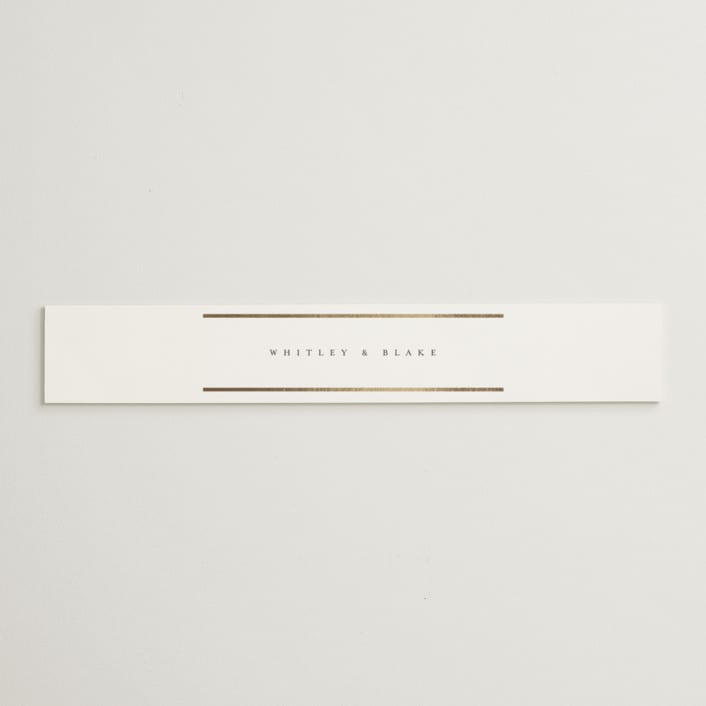 "Luster" - Belly Bands in Cotton by Stacey Meacham - Assembled with Invitation