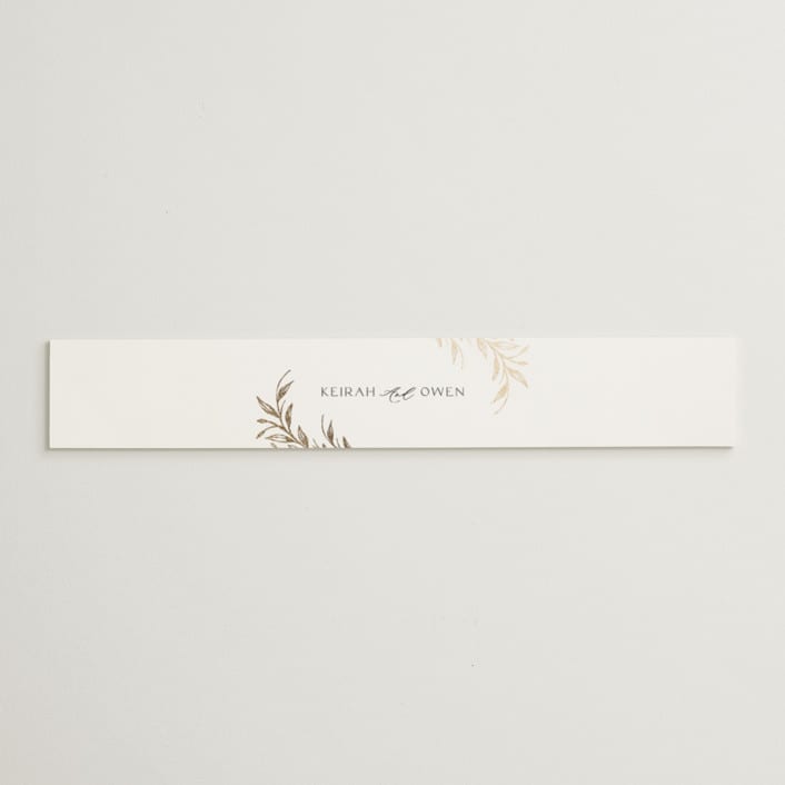 "KEIRAH" - Belly Bands in Pearl by Melanie Kosuge - Assembled with Invitation