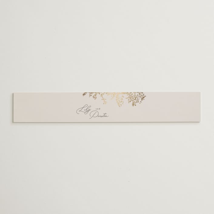 "forever and a day" - Belly Bands in Luxe Neutral by Design Lotus - Assembled with Invitation